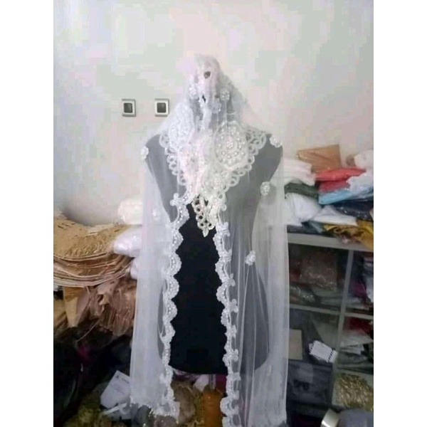 slayer akad bordir/slayer pengantin/slayer mutiara