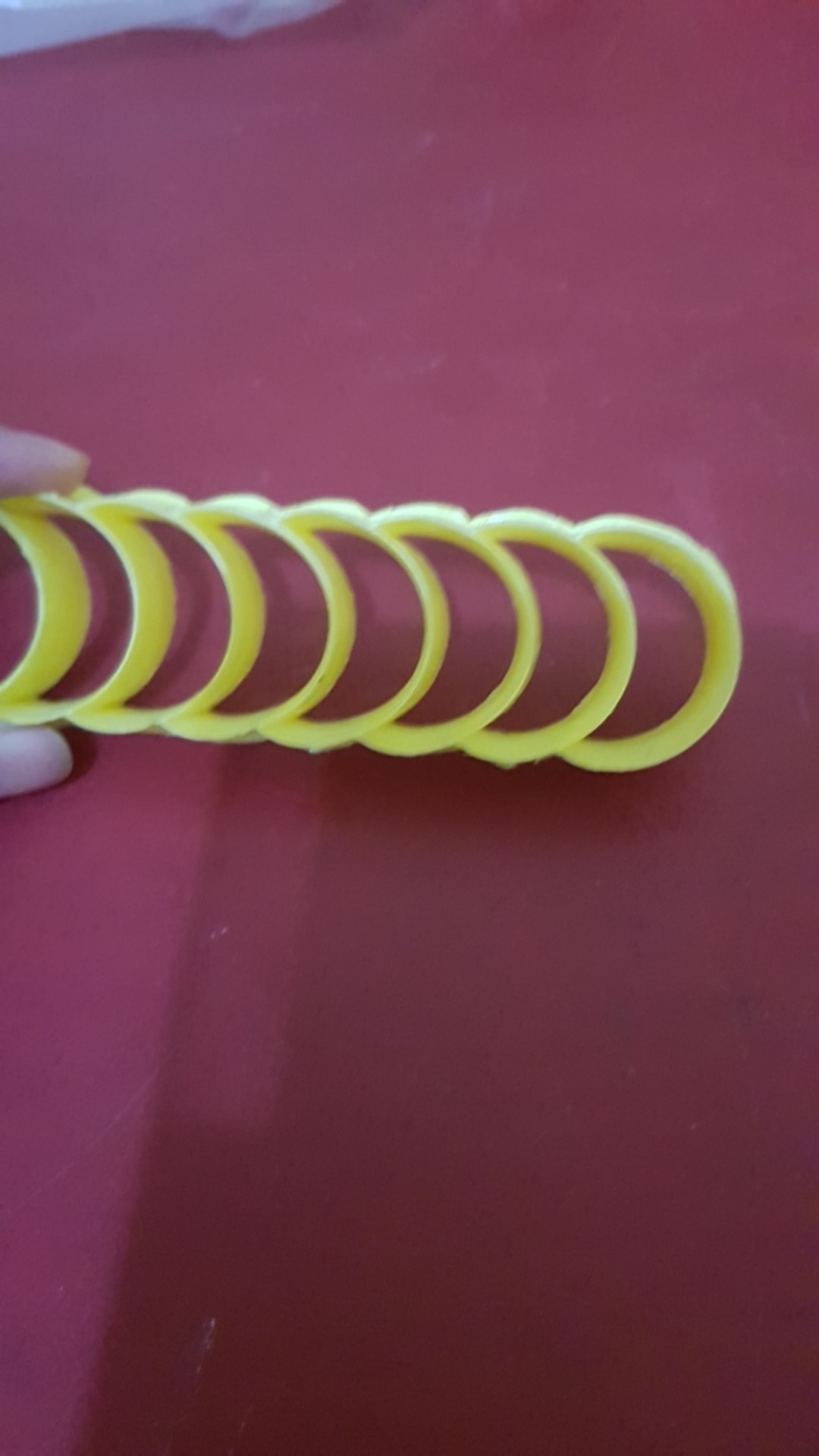 Cutter Cetakan Kue Kering Plastik Bentuk Bulan Sabit