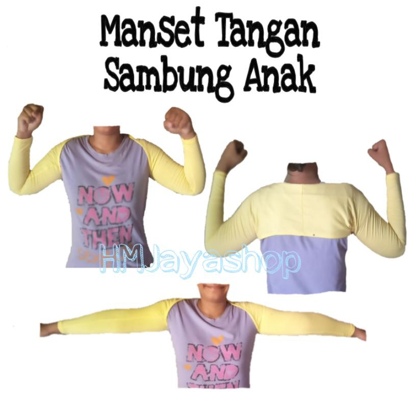 Manset Bolero Anak Manset Tangan Sambung Anak