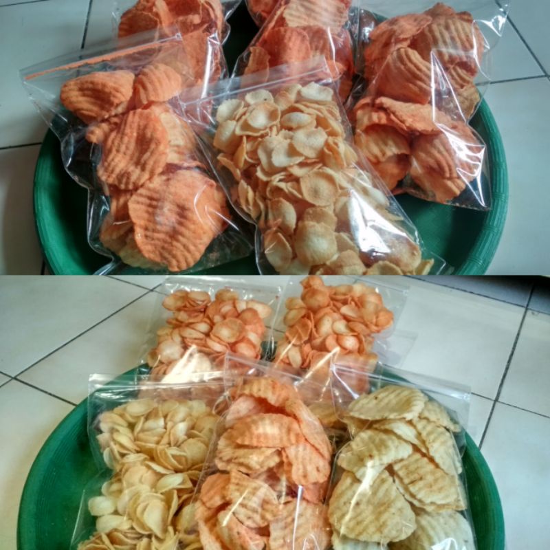 

KERUPUK SINGKONG DAN KENTANG
