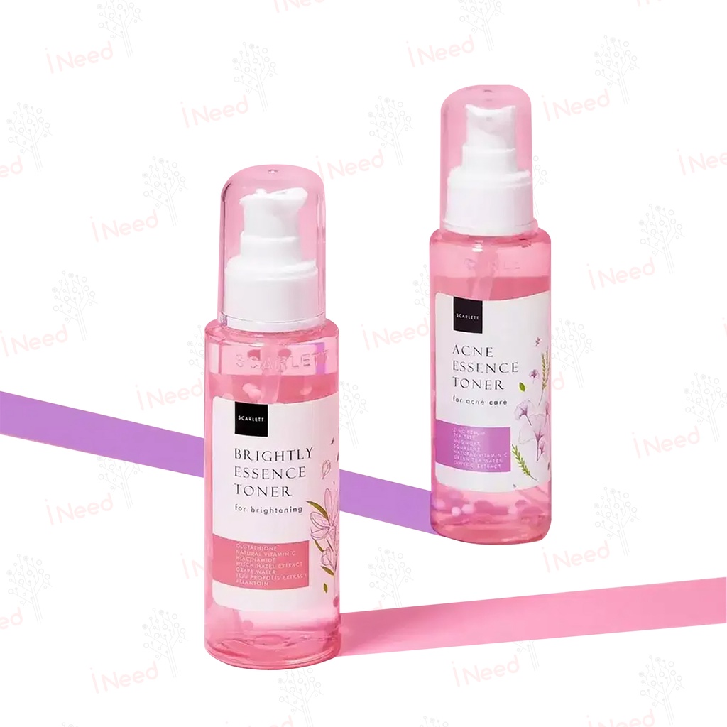 (INEED) SCARLETT Essence Toner 100ml - Scarlett Acne Essence Toner - Scarlett Brightly Essence Toner