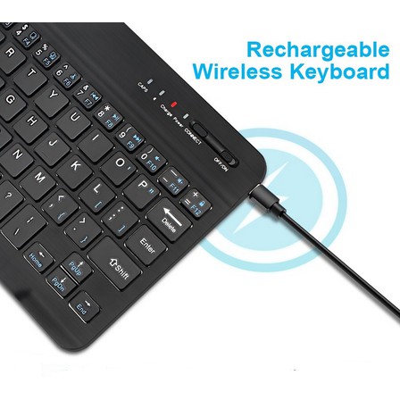 Keyboard Bluetooth Wireless Mini Slim Support Android Windows  PC Laptop