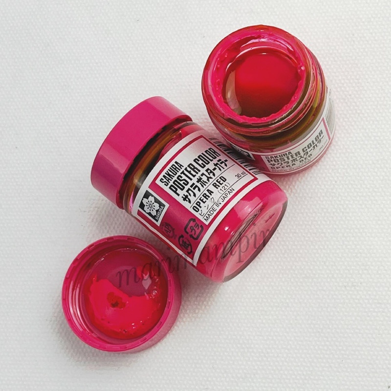 

CAT POSTER COLOR SAKURA 30 ML OPERA RED