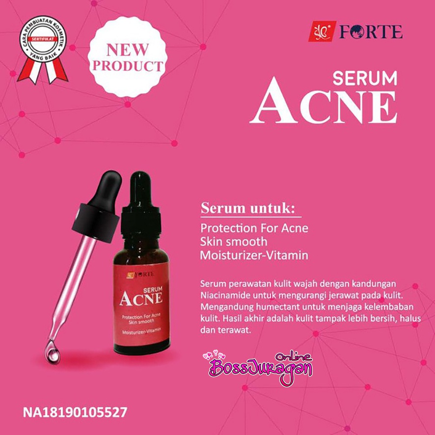 (BOSS) ( PINK ) SYB FORTE SERUM ACNE