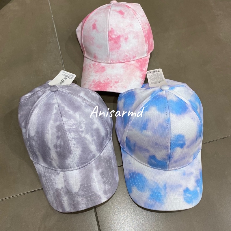 tie dye series baseball cap miniso / topi miniso