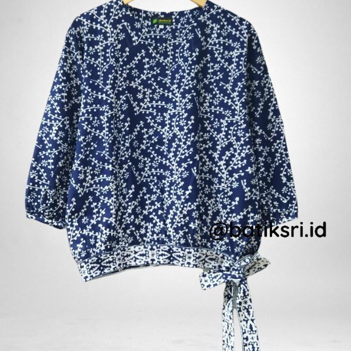 Model Baru.. shibata blouse batik casual