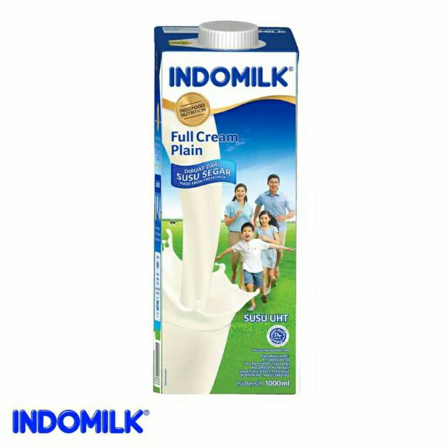 SUSU CAIR INDOMILK UHT 1000 ML / 1 LITER