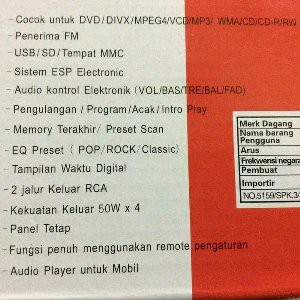 Dvd mobil Hollywood HW778 usb mmc Berkualitas