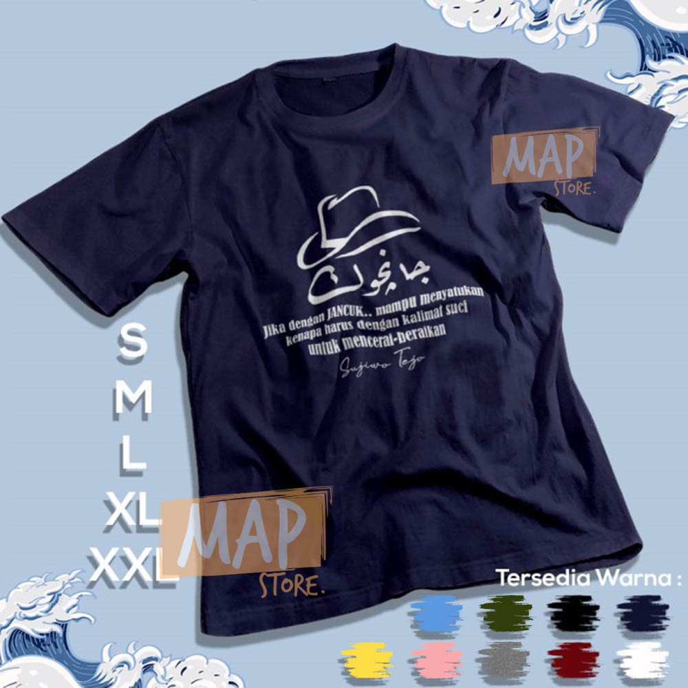 Kaos Sujiwo Tejo Presiden Jancukers - Baju Distro Maiyah Punokawan Reborn Republik Jancuk | 4712