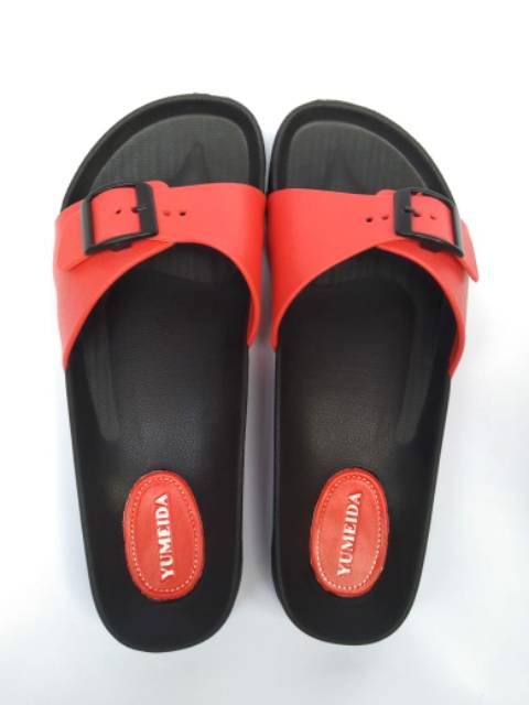 (COD) Sandal Selop Santai Karet Wanita Yumeida 9061