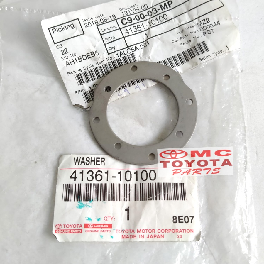 Ring Washer Gear Differential Vios Yaris Starlet Altis 41361-10100