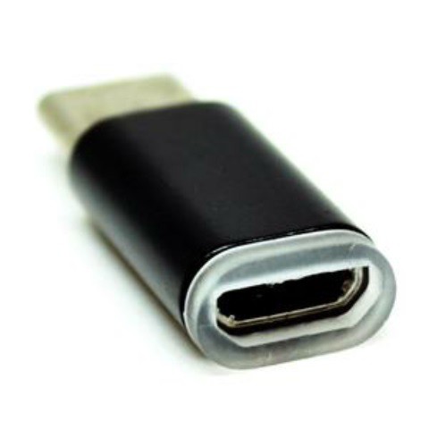 Adapter Konverter Micro USB ke Type C Converter Aluminium