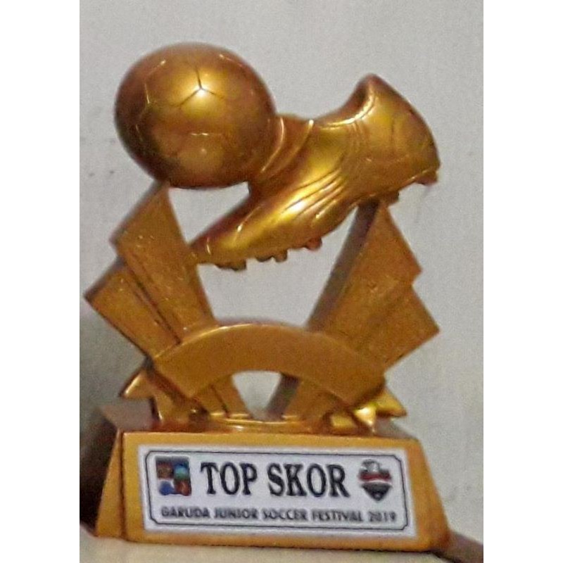 Trophy Sepakbola Piala Sepakbola Patung Sepatu Sepakbola