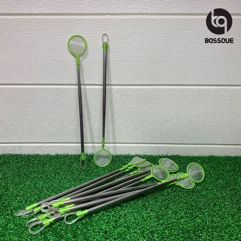 Serokan STAINLESS Sendok Pakan  Ikan Cupang Seser Saringan Sauk Ikan Hias Jentik Kutu Air Non Handle