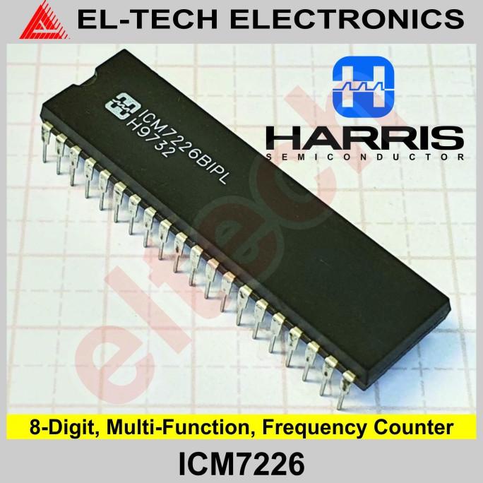 ICM7226 ICM 7226 8-Digit, Multi-Function, Frequency Counter elt3ch Ayo Beli