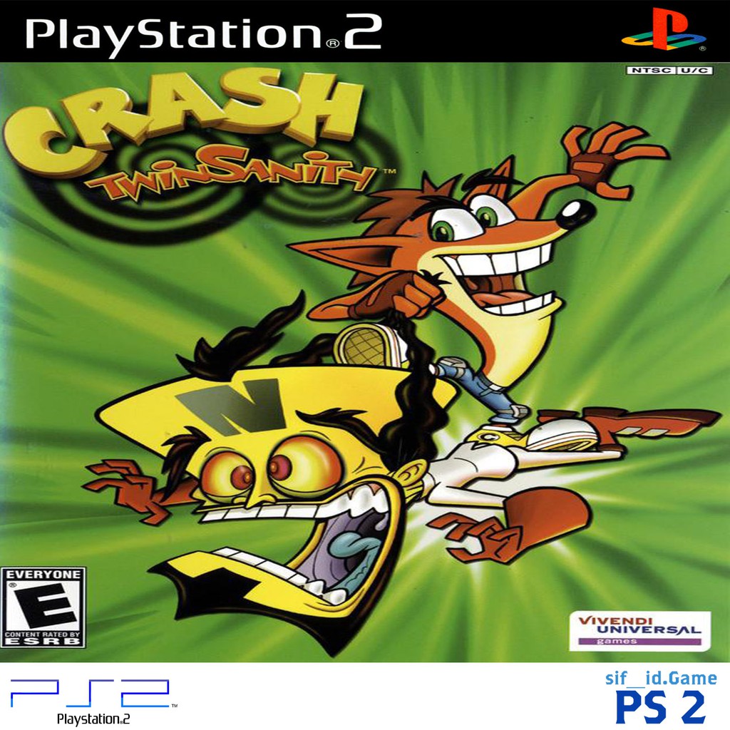 Jual Kaset Game Ps2 Crash Twinsanity - Kaset Game Ps 2 / Dvd Game Ps2 Indonesia|Shopee Indonesia