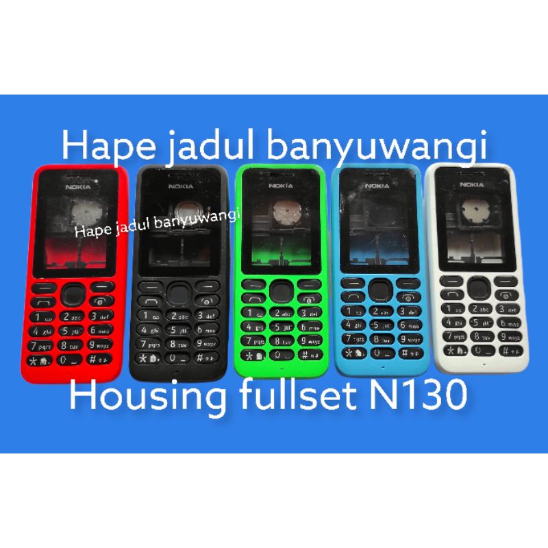 kesing casing cesing housing Nokia N130 130 RM1035 RM 1035 Depan Belakang + Keypad