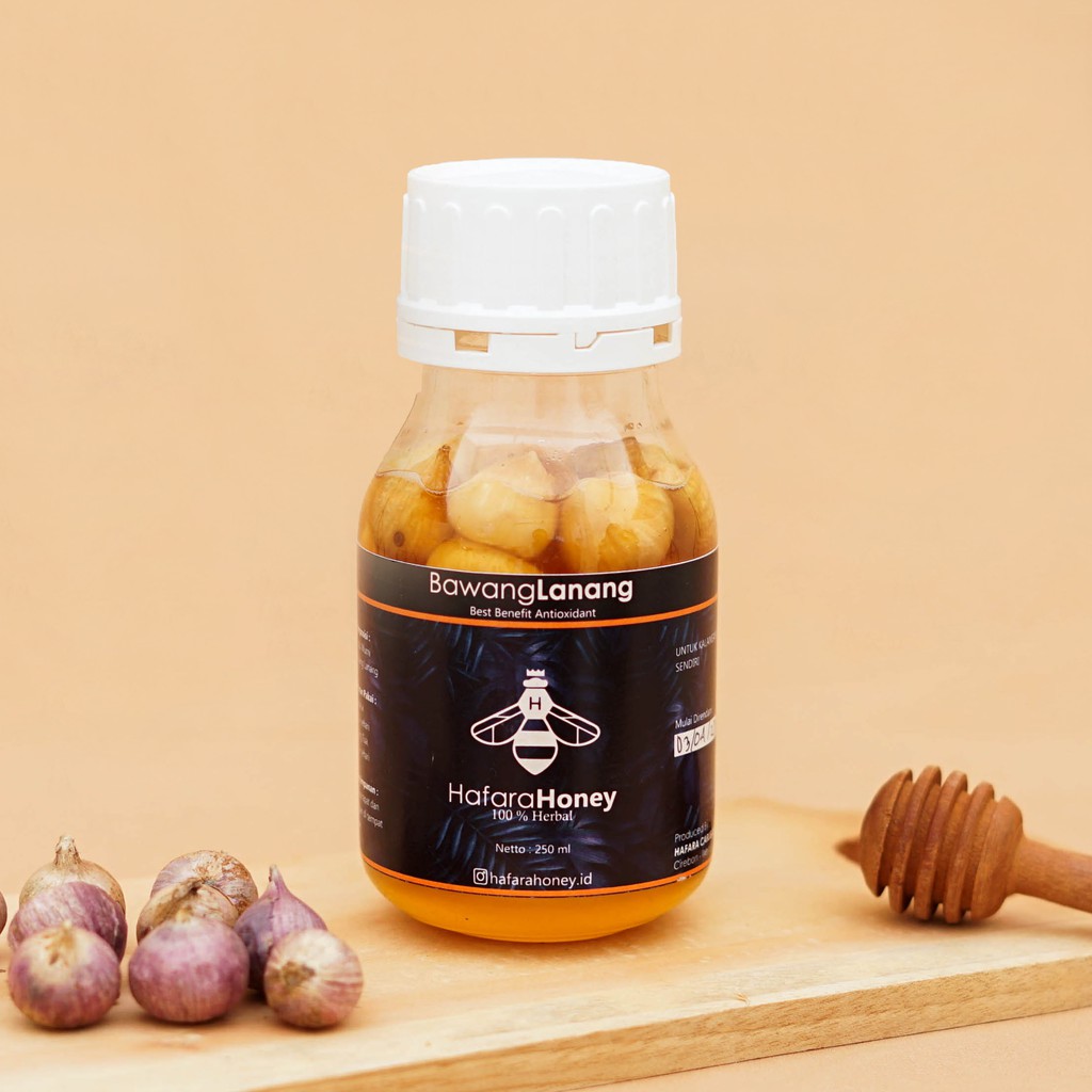 

Madu Kuat Imun Madu Bawang Lanang HafaraHoney 350 gram