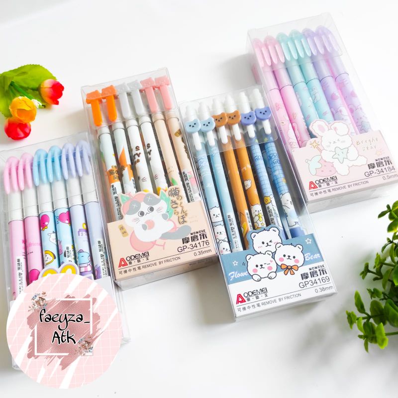 

1pcs Pulpen odemei pulpen gel bisa di hapus pulpen erraseble murah meriah alat tulis lucu murah meriah pelpen viral