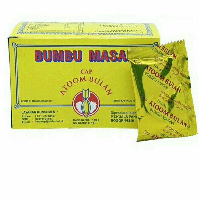 

bumbu masak cap atoom bulan