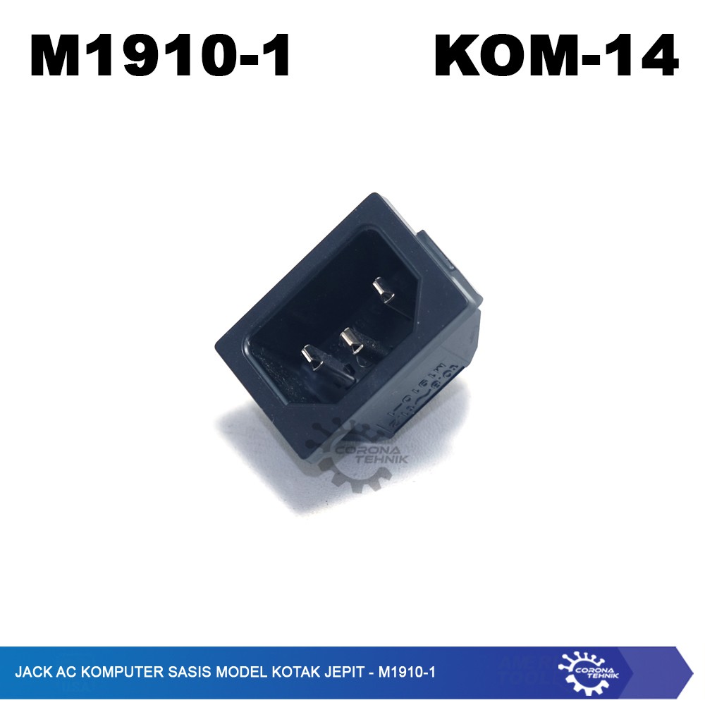 M1910-1 Jack AC Komputer Sasis Model Kotak Jepit