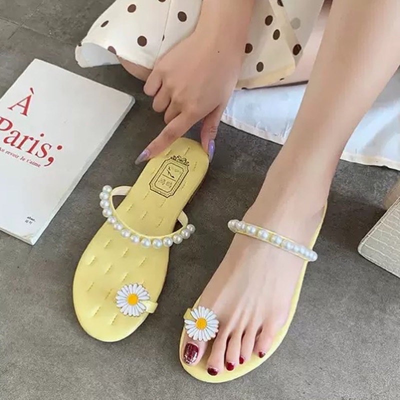 sandalflat 292 sepatu sendal wanita import realpit