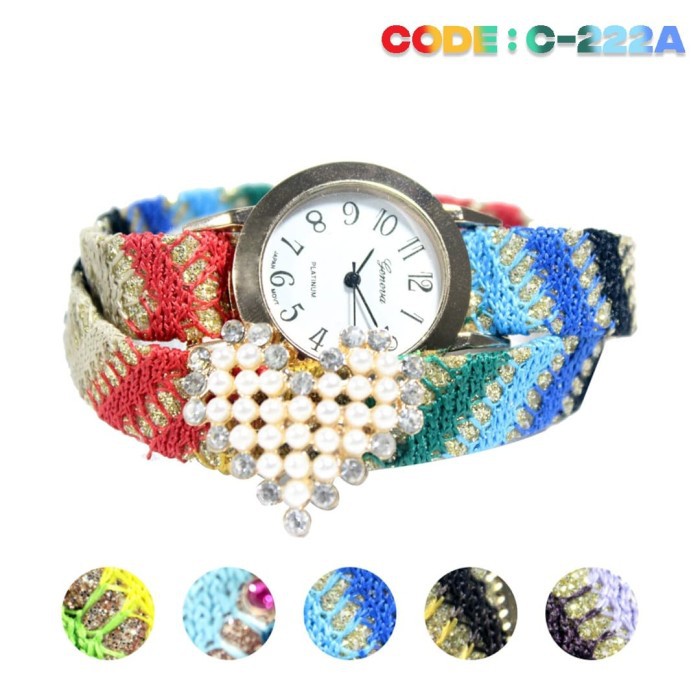 NEW Jam Tangan Wanita Mewah Analog Fashionable C-222A