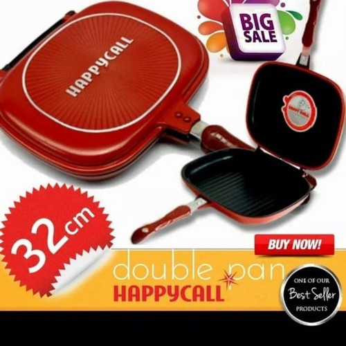HAPPY CALL DOUBLE PAN JUMBO 32 CM ORIGINAL