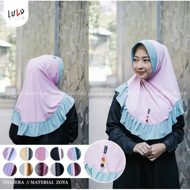 Jilbab Instan Fhahira By Lulu Hijab