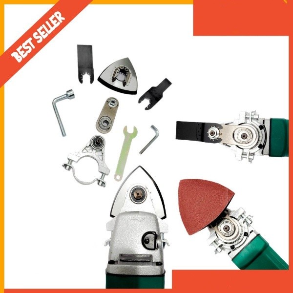 Adapter Gerinda Oskilasi SET Adaptor Mesin Gerinda Oskilasi Multiguna