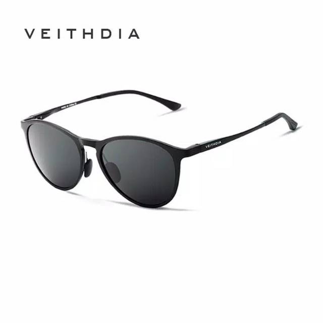 PRELOVED VEITHDIA Kacamata Hitam Magnesium Alumunium Retro Unisex