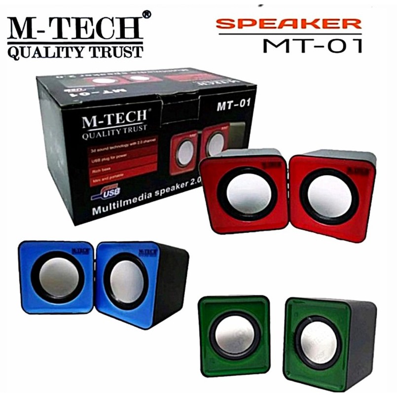 Speaker Komputer Laptop M-Tech 01/ speaker mini mtech mt 01