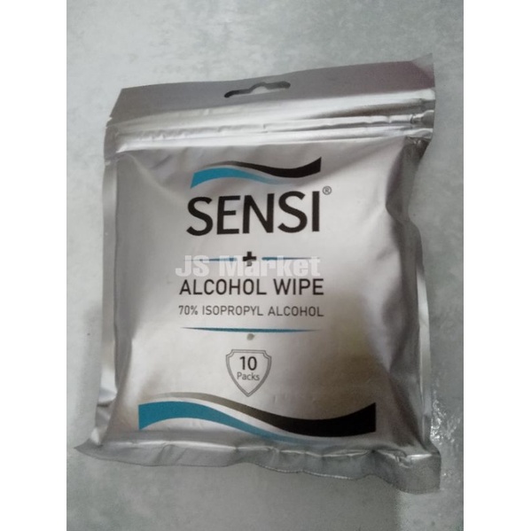 SENSI AlCOHOL WIPE 10 PACKS