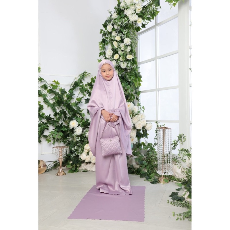 Premium Mukena Plain Anak by Radwah