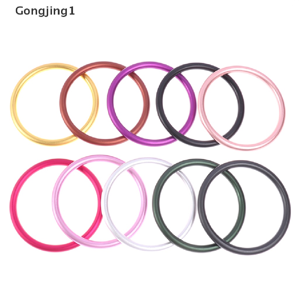 Gongjing1 2Pcs Sling Ring Bahan Aluminum Untuk Gendongan Bayi