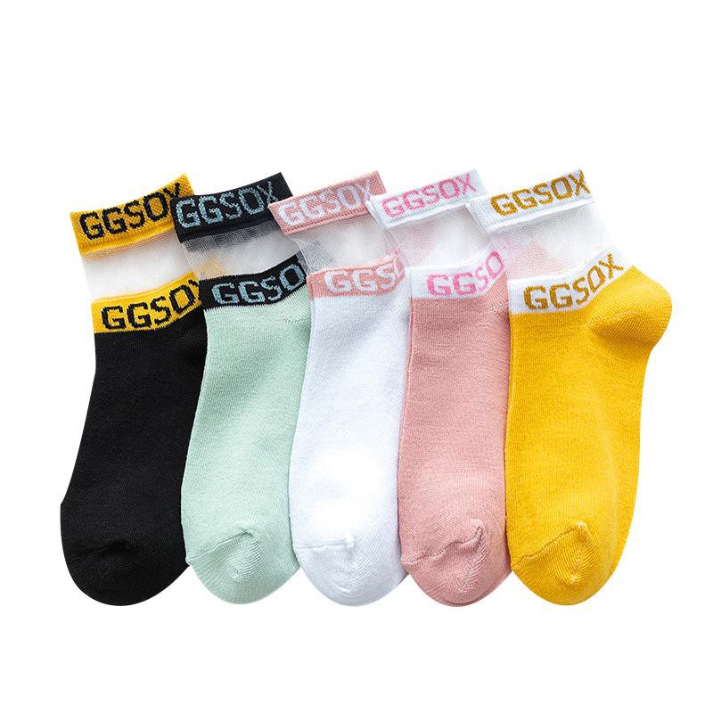 ❤️GTB❤️ KAOS KAKI KOREA KEKINIAN GGSOX KAOSKAKI  ULTRA TIPIS TRASNPARAN LEMBUT BUNGA MURAH IMPORT R179 R180