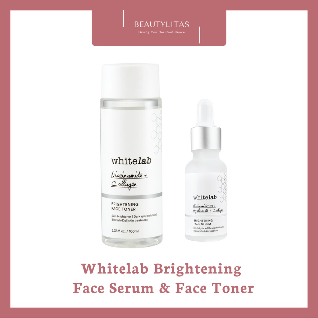 Whitelab Brightening Face Serum &amp; Face Toner