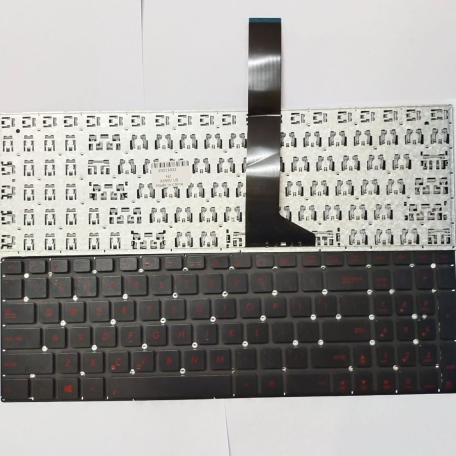 Keyboard Asus X550 X550C X550D X550EA X550J X550L Tombol Merah