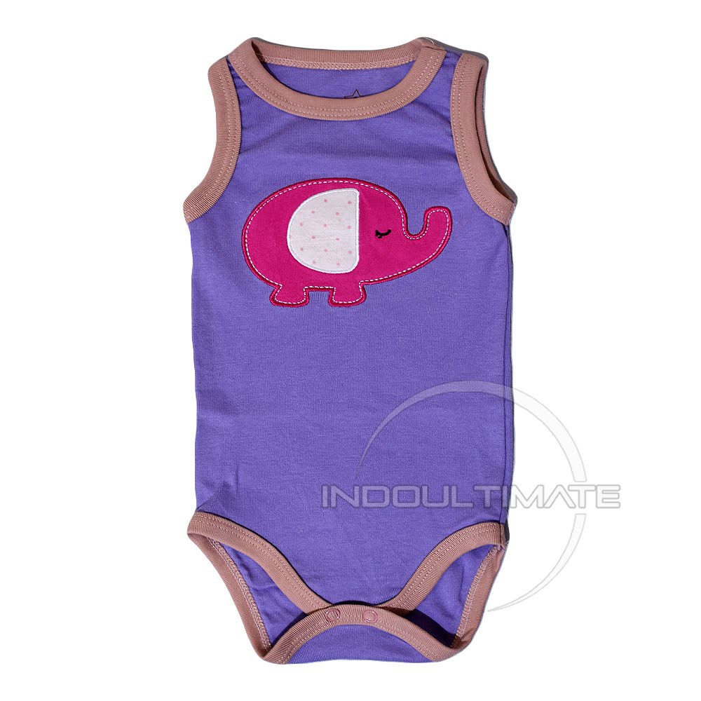 0-1th Jumper Jumsuit Jumpsuit Bayi Baru Lahir Perempuan Laki Laki Tanpa Lengan BC-01211 Baju Bayi