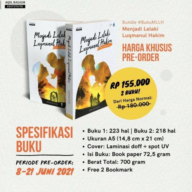 

Baru READY Menjadi Lelaki Luqmanul Hakim MLLH buku bagus ensiklopedia