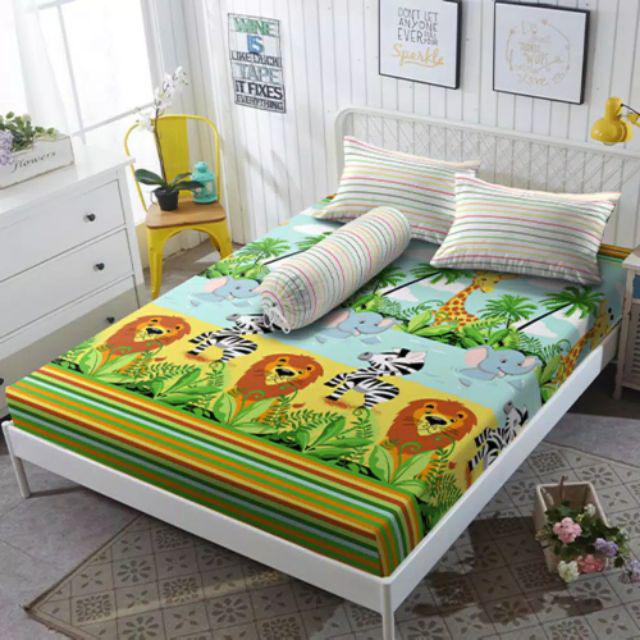 Ls Sprei Kintakun D Luxe 180x200 Cm King Size Motif Cactus