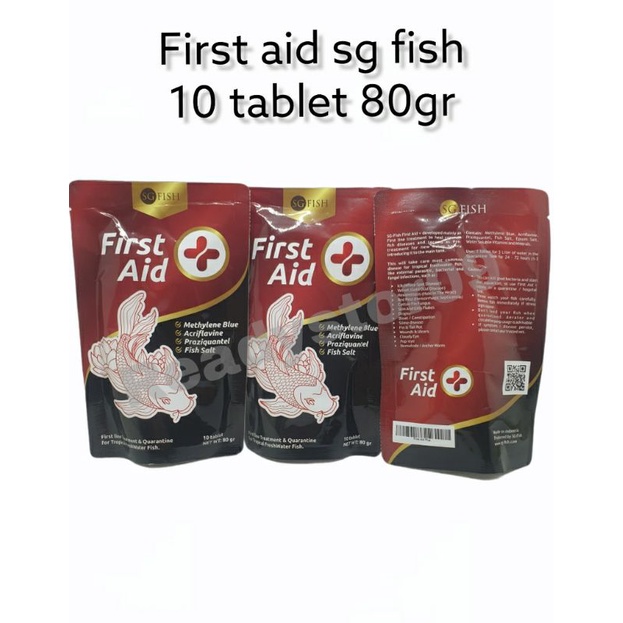 First aid plus tablet mineral karantina ikan tablet +