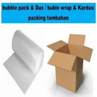 

Extra packing Kardus & Buble Wrab