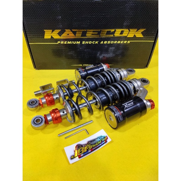 Shockbreaker Belakang KATECOK Tiger, Rxking, Cb old, Grand, Nmax New, Aerox, ukuran 320 mm