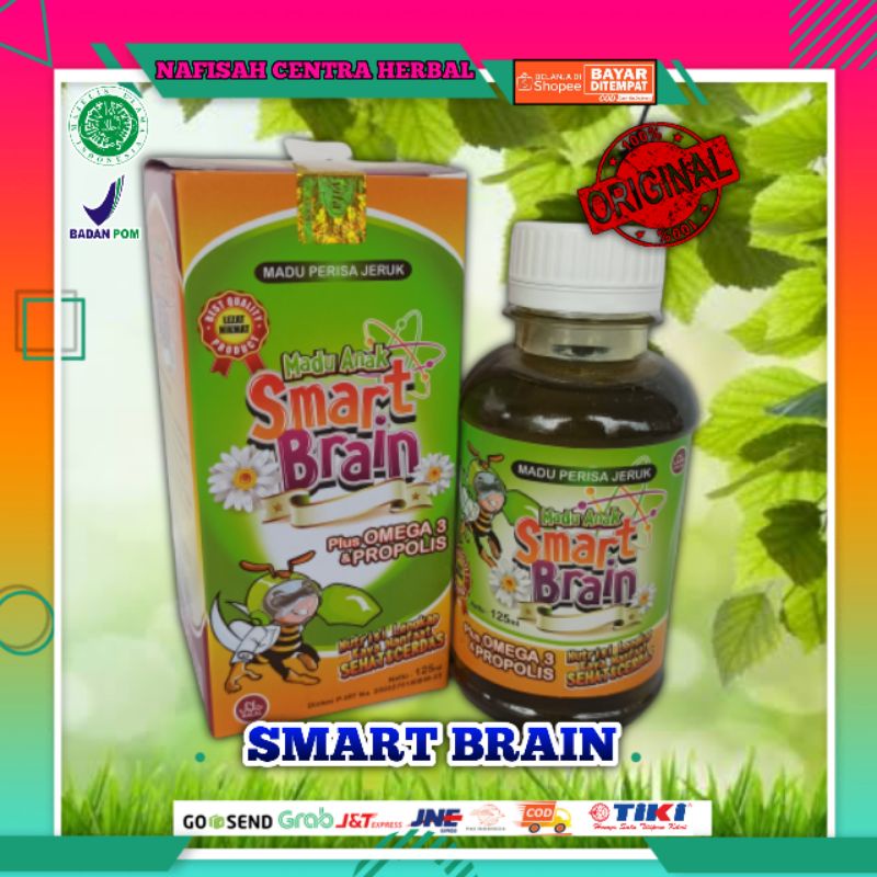 

Madu Anak Smart Brain Plus Omega 3 & Propolis | Madu Perisa Jeruk