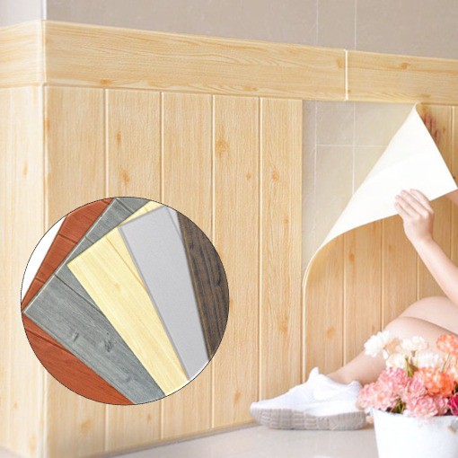 SAO - H719 Wallpaper Dinding Foam 3D / Motif Batu Bata & Motif Batik / Anti Air / walpaper dinding-3