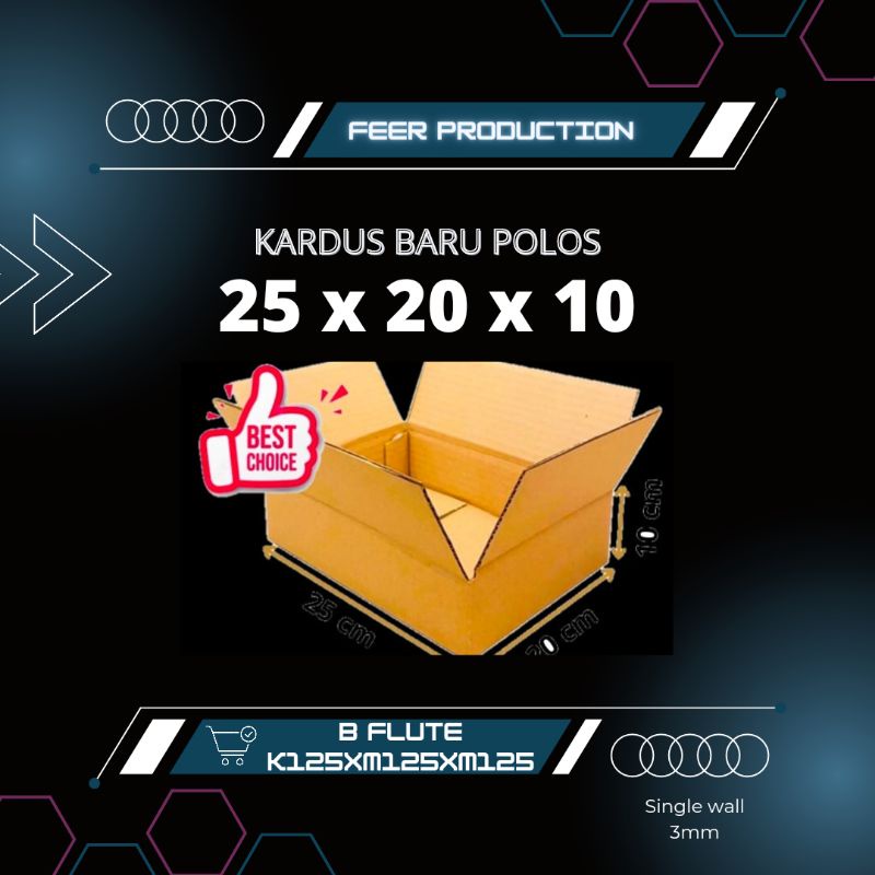 

Kardus Packing 25x20x10 | Dus Packing | Kardus Box | Kotak Packing Box | Kotak Kardus Karton Polos Coklat Baru Murah