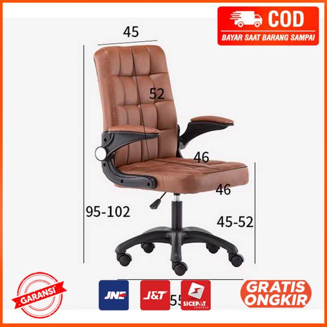 Kursi Kantor Office Chair Adjustable Height CF-032