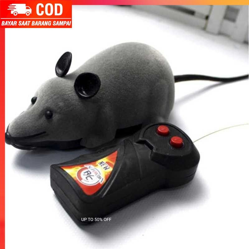 (100% BARANG ORI) Mice Prank Mainan Tikus Mini Dengan Remot Kontrol - ST-222