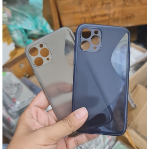 IPHONE 12 IPHONE 12 PRO IPHONE 12 PRO MAX CASING SOFT CASE SILIKON S-CASE 1.75mm CASING PROTECT CAMERA COVER PELINDUNG KAMERA TPU